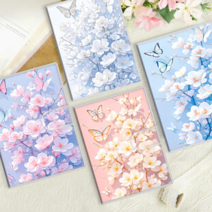 Wear-Resistant Waterproof PVC Cover Notebook Custom Inner Page Study Office Writing Notepad Stationery Set