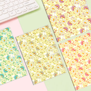 Wear-Resistant Waterproof PVC Cover Notebook Custom Inner Page Study Office Writing Notepad Stationery Set (复制)